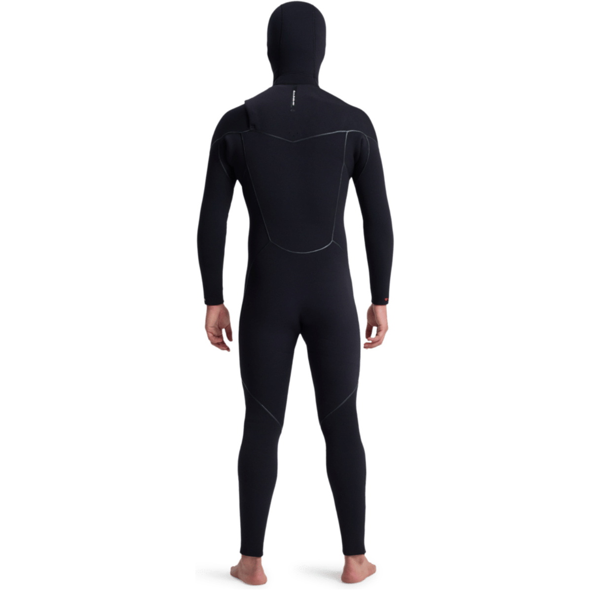2025 Quiksilver Männer Marathon Sessions 5/4/3mm Brustreißverschluss Mit Kapuze Neoprenanzug 25AW203501 - Black